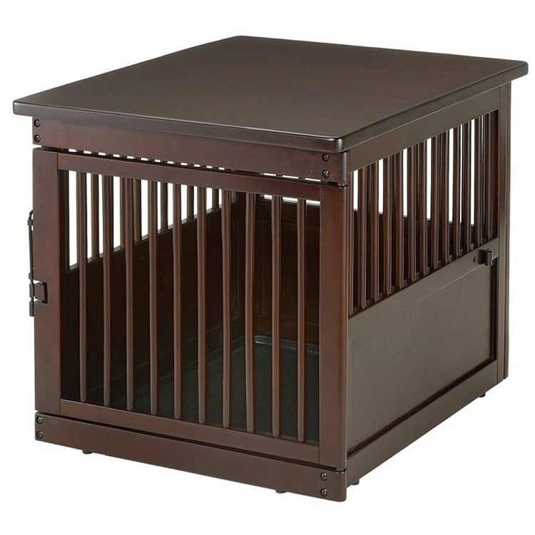 End Table Wood Dog Crate