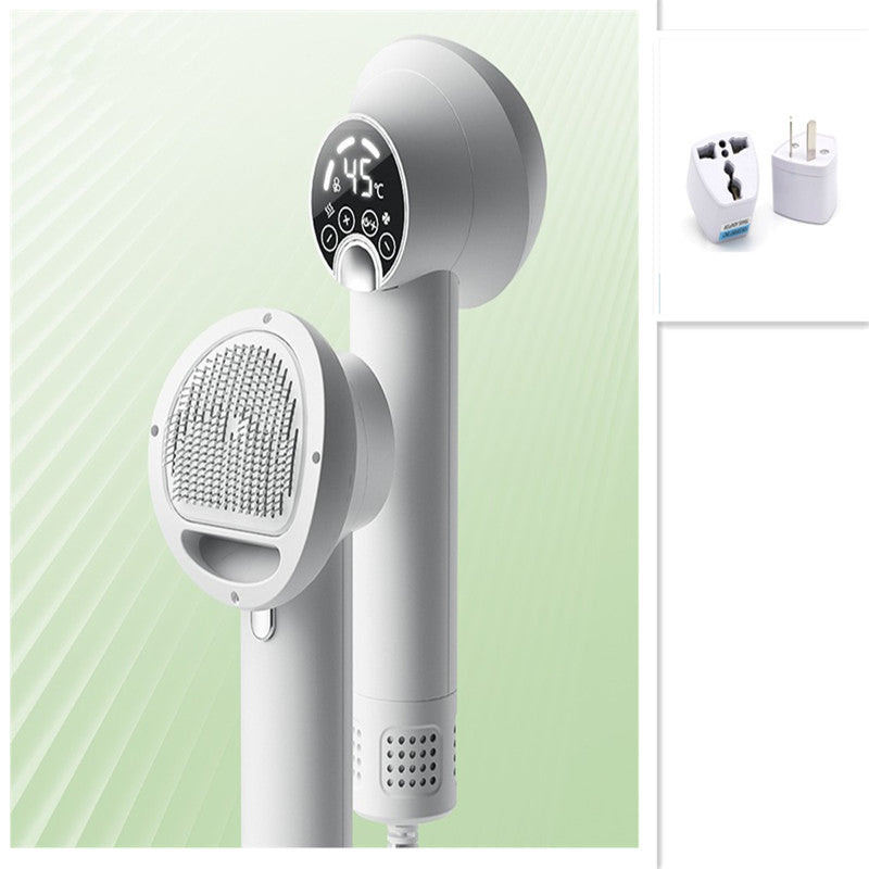 Smart Pet Hair Dryer Dog Golden Retriever Cat Grooming Hairdressing Blow & Comb Silent No Harm Pet Cleaning Supplies Pet Products - 0 - CJ - White - AU - CJMY175296008HS