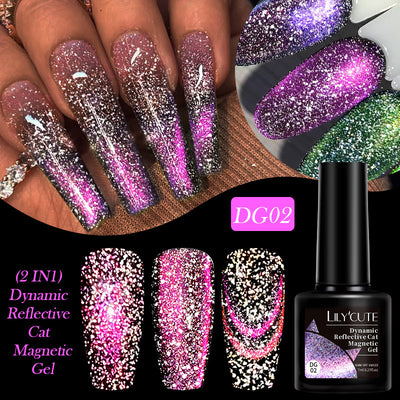 Diamond In The Debris Cat Eye Series Nail Polish Gel - 0 - CJ