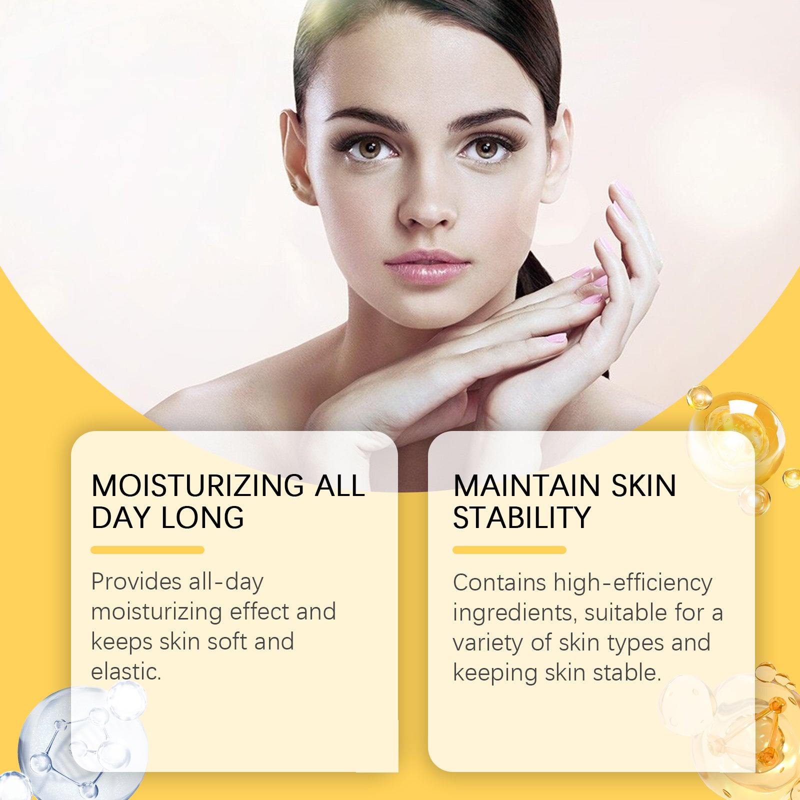 OUHOE Brightening Essence, Gentle Moisturizing And Brightening Facial Skin Nourishing And Hydrating Essence - 5 - CJ