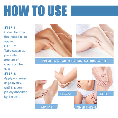EELHOE Beauty Cream, Neck And Back Legs And Elbows Refreshing And Smooth Remove Stains Moisturize Skin Underarm Whitening Cream - 5 - CJ