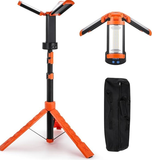 Light With Stand Triple Cordless LED - 5 - CJ