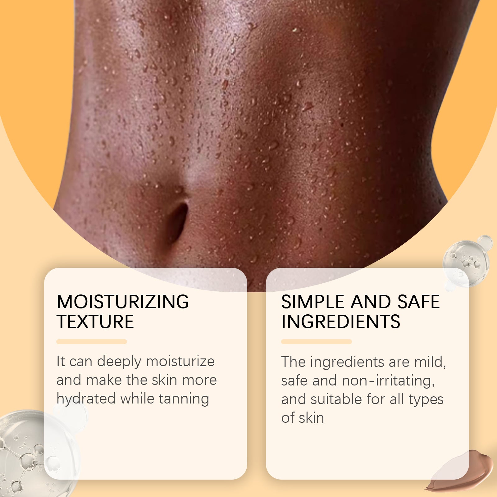 West Month Anti - Tanning Cream, Beach Anti - Tanning Cream For Tanning And Tan Skin Care Cream - 5 - CJ