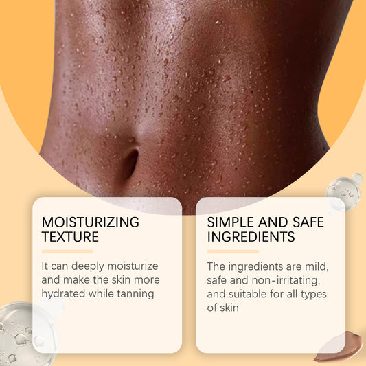 West Month Anti - Tanning Cream, Beach Anti - Tanning Cream For Tanning And Tan Skin Care Cream - 5 - CJ