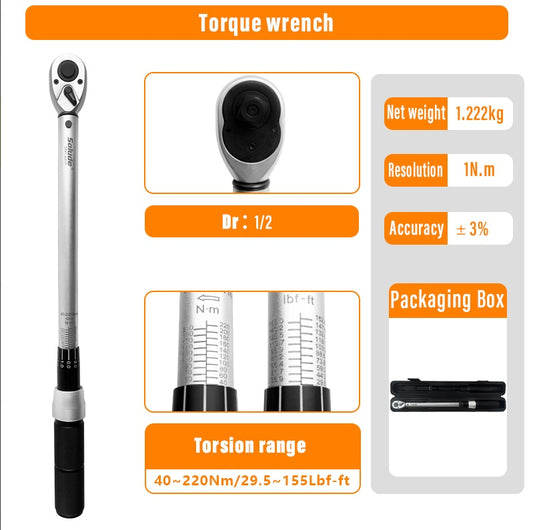 Medium To High Torque Wrench - 5 - cjdropshipping