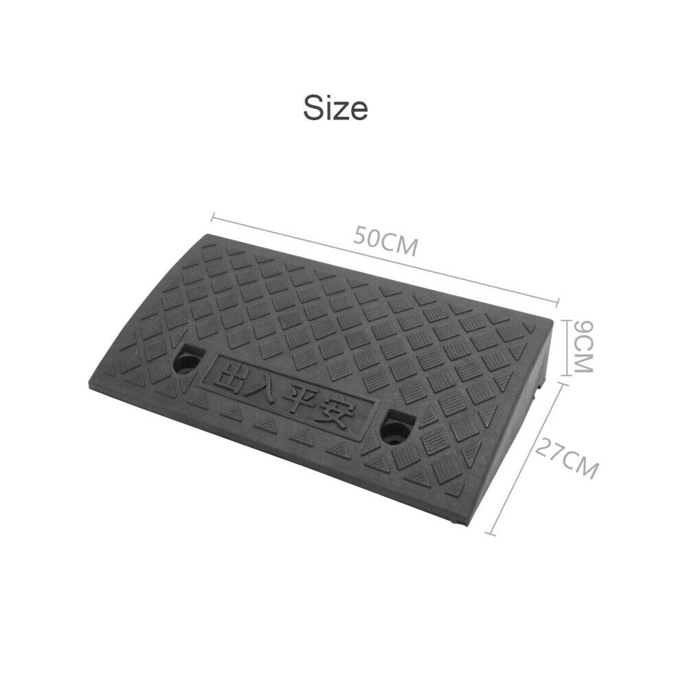Vehicle Slope Ramp Universal Heavy Duty Rubber Kerb Ramps Car Bikes Threshold - 5 - CJ