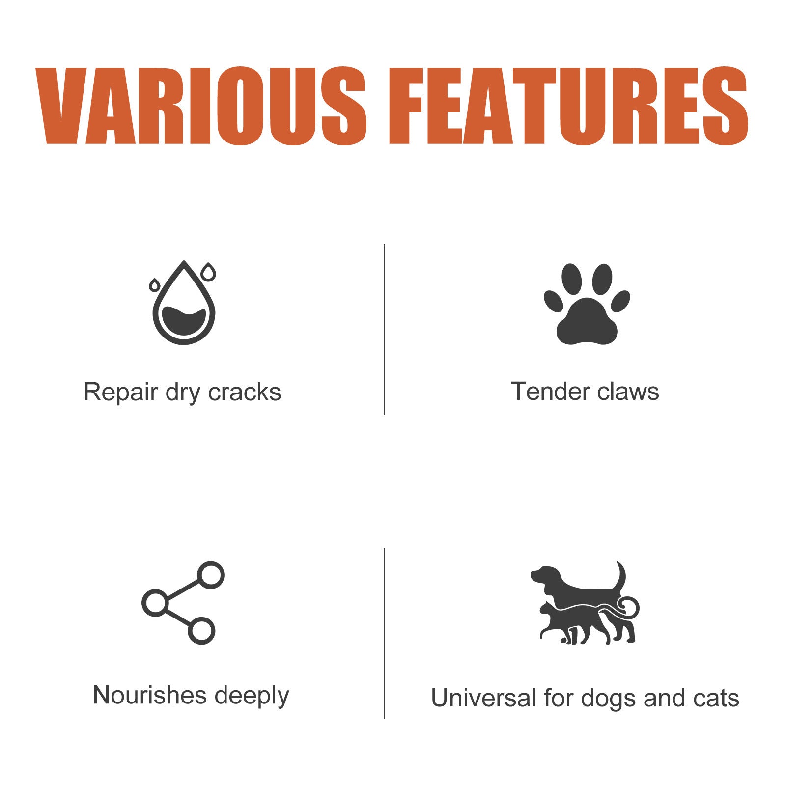 Cat Dog Foot Pad Apply Cleaning Cream Nail Meat Pad Claw Care Cream - 0 - CJ