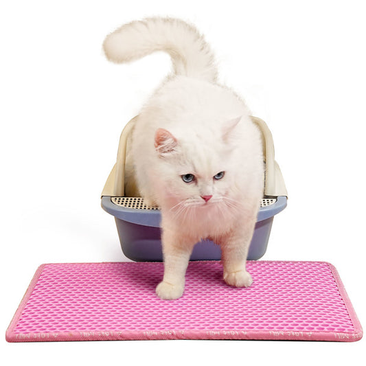 Double Layer Rice Shaped Cat Litter Pad - 5 - CJ