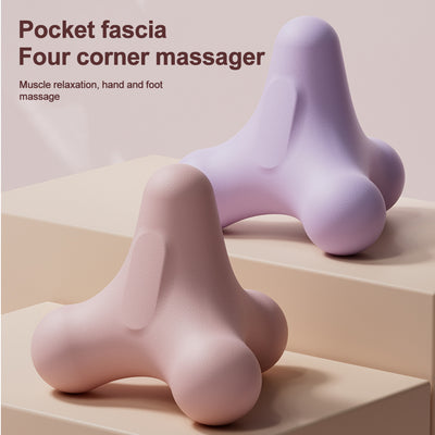 Four Corner Fascia Ball Plantar Ball Massage Shoulder Neck Waist Hand Muscles Lactate Exercise Relaxation Meridian Fitness Ball - 5 - CJ