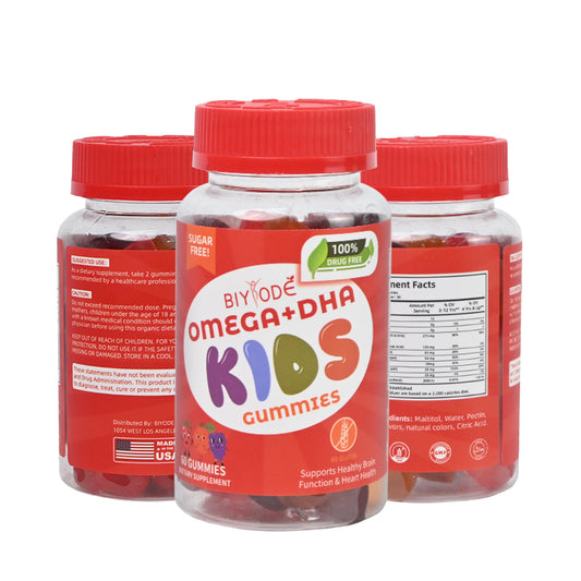 Jiabeikang Factory Kids Supplements Omega3 Vitamin C D Brain Function Heart Eyes Health Children Grow Taller DHA Gummies - 4 - CJ
