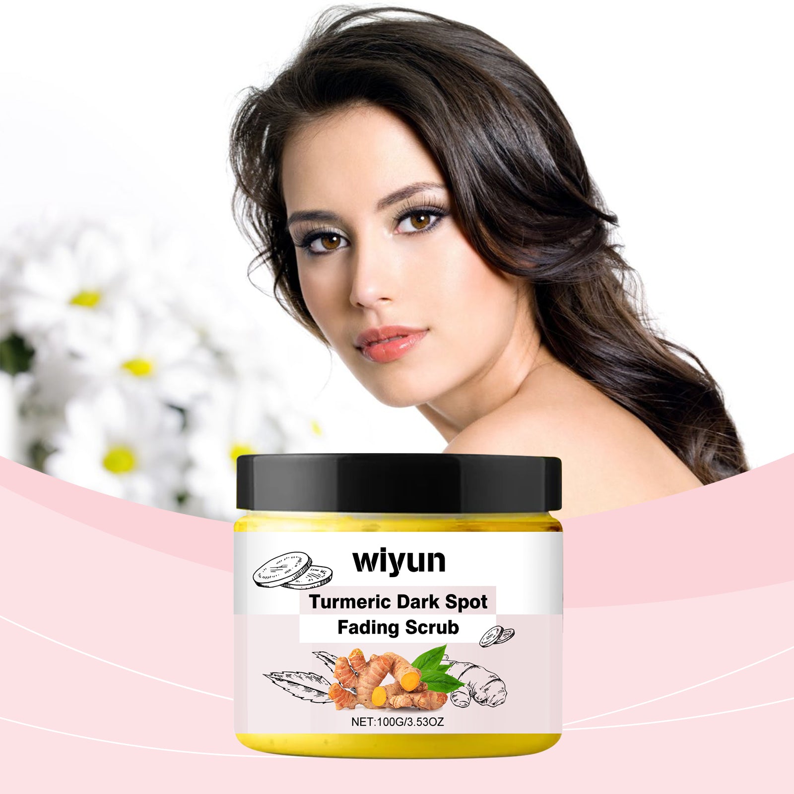 Wiyun Turmeric Scrub For Deep Body Cleansing Gentle Exfoliating Moisturizing Moisturizing Skin Cleansing Care - 5 - CJ