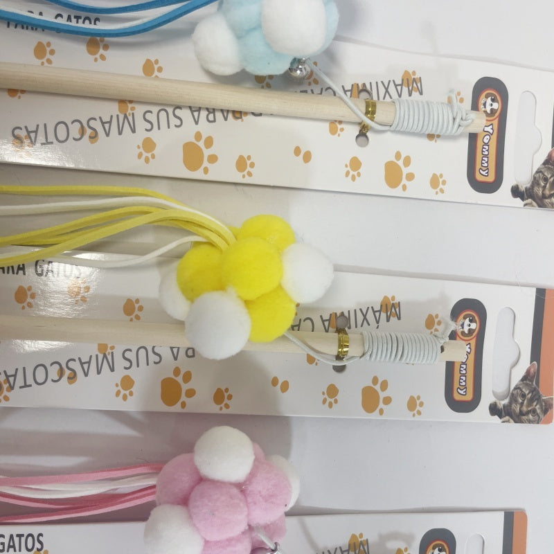 Teasing The Cat Stick Pole