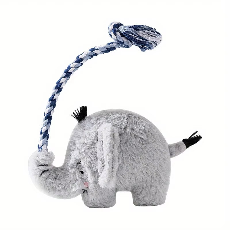 Squeaky Toys For Dogs - Dog Toys Plush, Funny Stuffed Enrichment For Poodle Bulldog Senior Home Indoor Travel Camping Enhance Playful Moments During Indoor Outdoor Activities - 4 - CJ