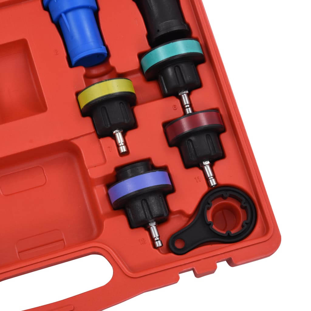 pressure testing device for cooling systems & radiator caps, 18 - piece set. - 5 - CJ