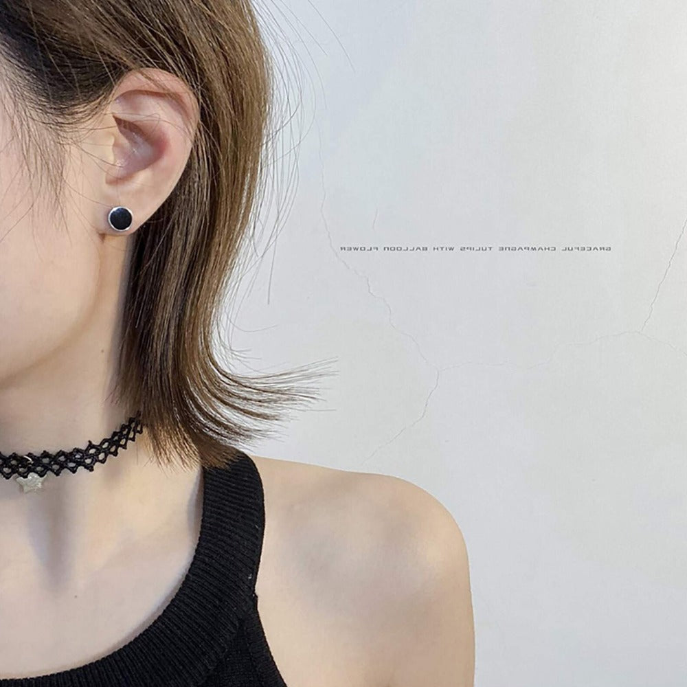1 Pair Of Pierced Earrings For Men And Women Punk Stainless Steel Earrings Hip Hop Fashion Earrings Party Date Holiday Gifts - 5 - CJ