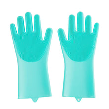 Silicone Dog Grooming Hair Comb Puppy Brush Glove Bath Cleaning Brushes Small Dog Cat Massage Pet Grooming Gloves - 0 - CJ