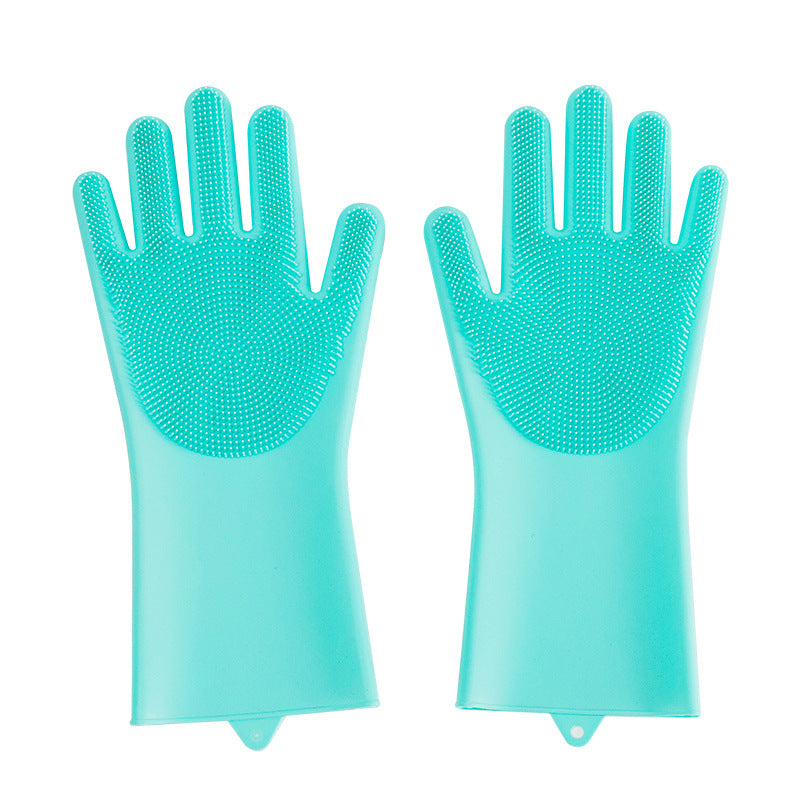Silicone Dog Grooming Hair Comb Puppy Brush Glove Bath Cleaning Brushes Small Dog Cat Massage Pet Grooming Gloves - 0 - CJ