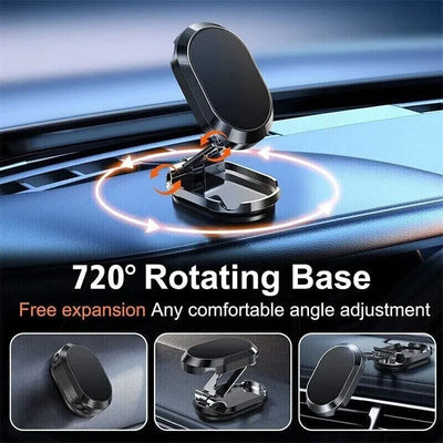 Magnetic Phone Holder For Car, Dashboard Car Phone Holder Mount Magnetic Stainless Steel Car Phone Holder - Dashboard Mount, Water - resistant, Rotatable - 5 - CJ