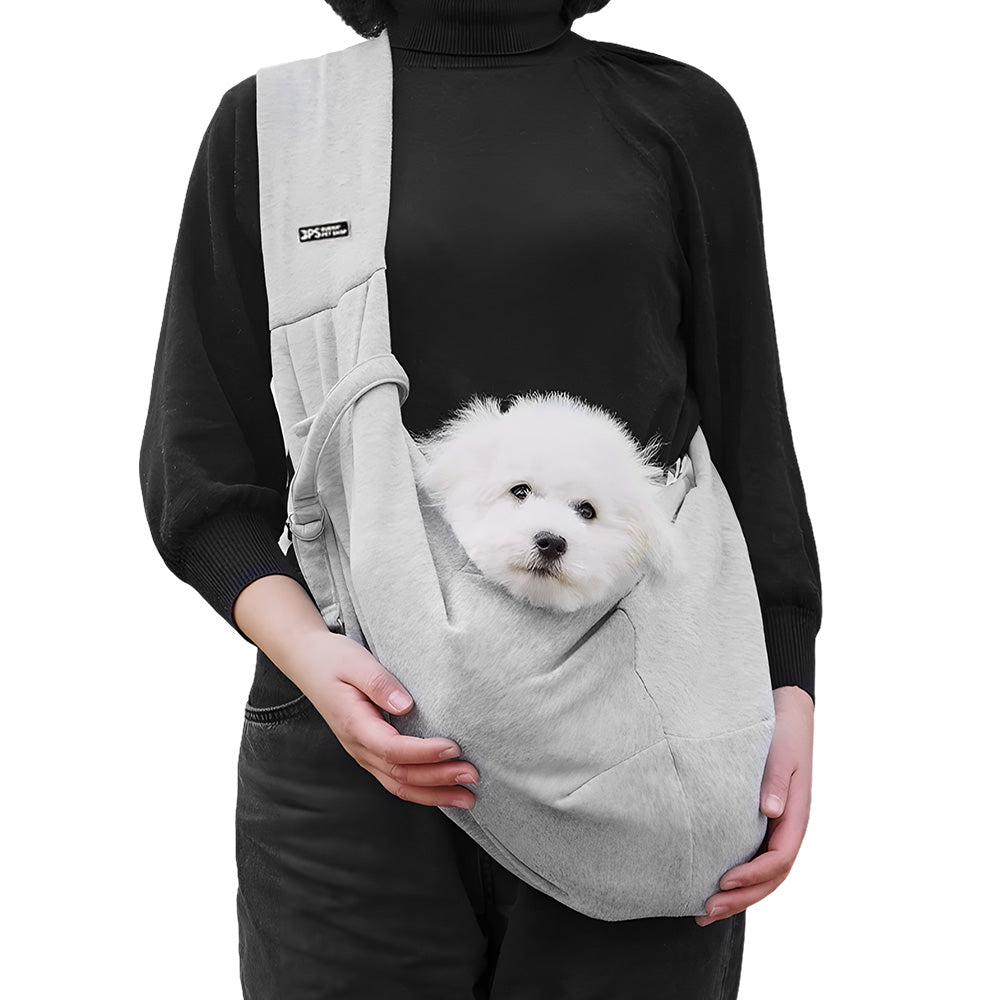 Comfortable Cotton Dog Bag Pet Out Crossbody Shoulder Bag Outdoor Travel Portable Cat Puppy Sling Bag Pet Carrying Supplies - 5 - CJ