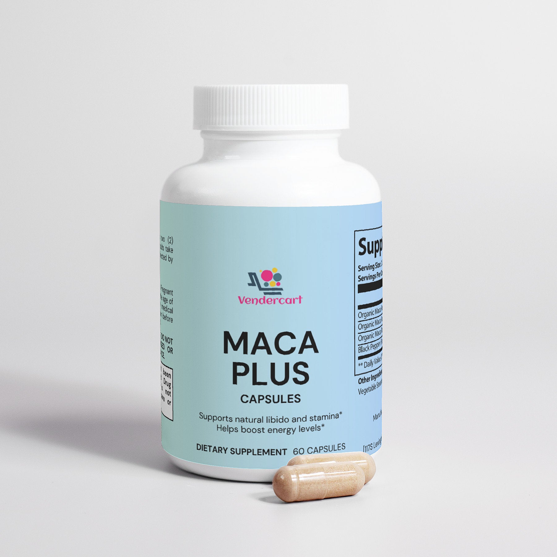 Maca Plus Premium Triple Maca Blend For Energy, Hormone Balance Vitality - 5 - CJ