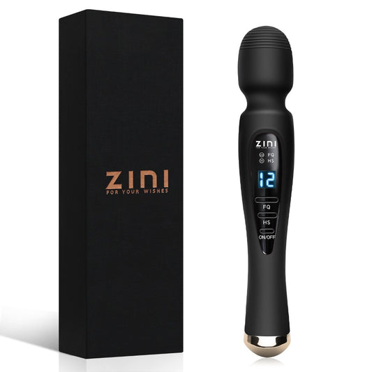 Rechargeable Personal Massager, 12 Modes Massager, Quiet Personal Massager For Women, Digital Display Personal Massager For Women Neck, Shoulder, Back Pain Relief - 5 - CJ