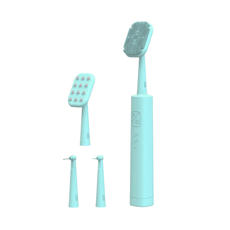 Two - in - one Multi - purpose Facial Cleanser And Tooth Guard - 0 - CJ - Blue - DC charging - CJDD129008402BY