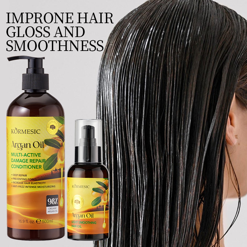KORMESIC Moroccan Argan Oil Lightweight Smooth Hair Oil 110ml - 4 - CJ