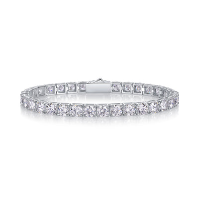 1Gravitation Luxury Fashion Mossan Diamond S925 Silver Bracelet Prohibit Tk Sales - 5 - CJ