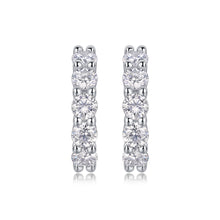 1Dawn Diamond Set With Moissanite Silver Earrings Luxury Fashion Diamond Earrings Stud Earrings Prohibit TikTok sales - 5 - CJ