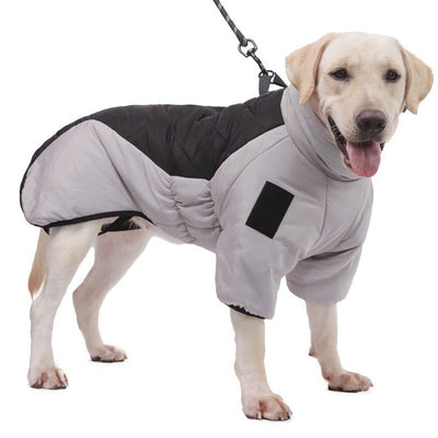 New Winter Dog Coat Waterproof Pet Clothes For Medum Large Dogs Warm Thicken Dog Vest Custome Labrador Jacket - 0 - CJ