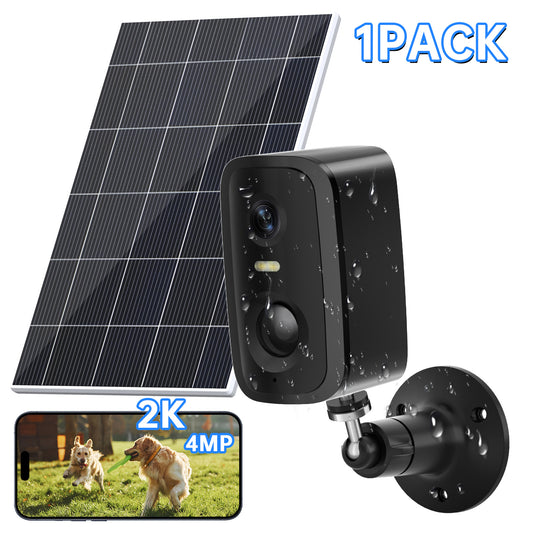 Low Power Security Camera CL30 Outdoor Security Cameras Motion Detected Easy To Set Up Wireless Battery Camera With Solar Panel - 5 - CJ