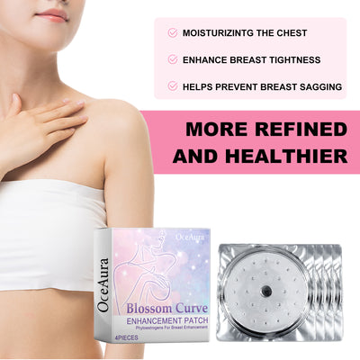 OceAura Blossom Curve Enhancement Patch, Lift Chest Firming And Volumizing Gathering Anti - Sagging Firm Full Breathable Breast Patch - 5 - CJ