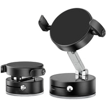 Upgraded Wireless Magnetic 360 Degree Rotating Adjustable Folding Car Phone Holder Strong Suction Power Is Suitable For Magsafe And All Smartphones - 5 - CJ