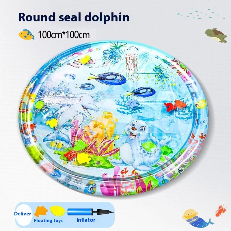 Summer Cooling Pet Water Bed Cushion Ice Pad Dog Sleeping Square Mat For Puppy Dogs Cats Pet Kennel Cool Cold - 0 - CJ - Seal Dolphin 100cm - 1PCS - CJYD205849605EV