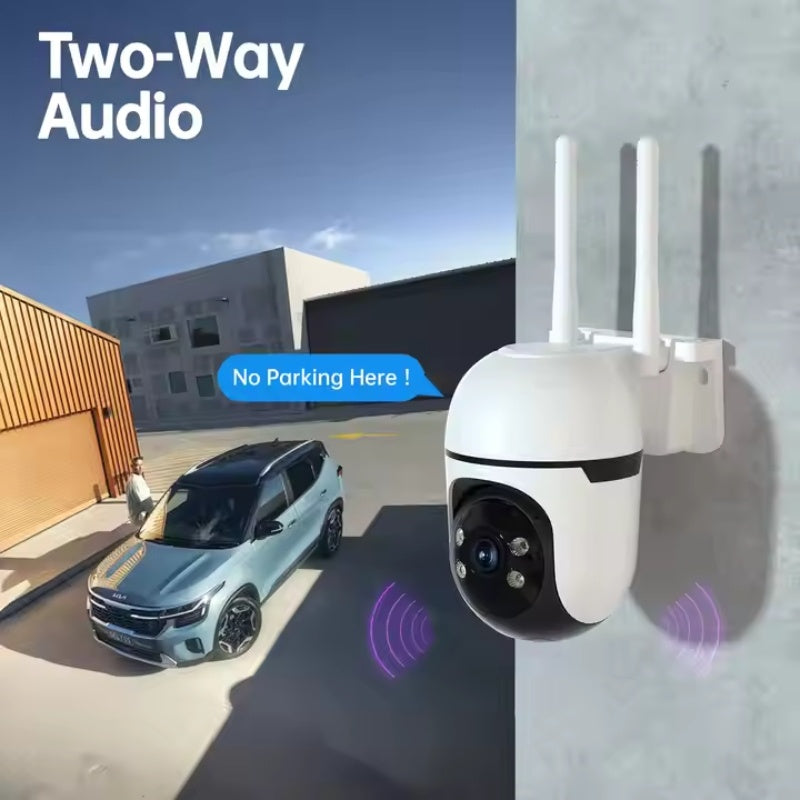 WESECUU 3MP PTZ Mini Wifi CCTV Camera