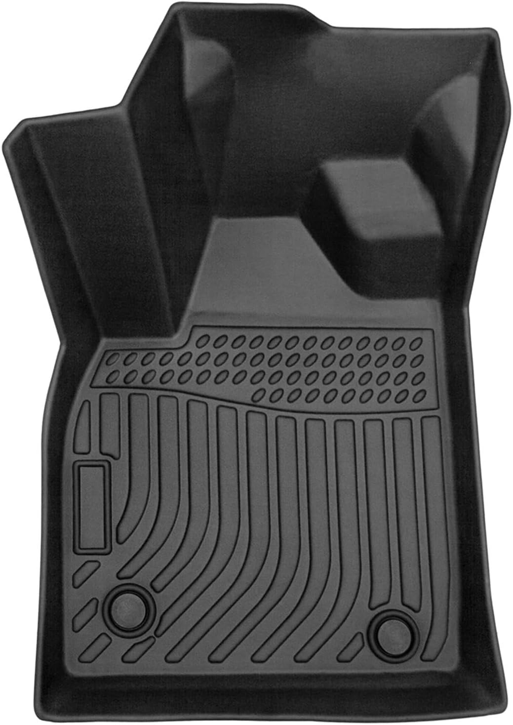 Car Floor Mats For Skoda Octavia 2021 - 2023,TPE All - Weather Floor Mats,Waterproof, Anti - Slip, Durable Interior Protection Accessories,Black - 5 - cjdropshipping