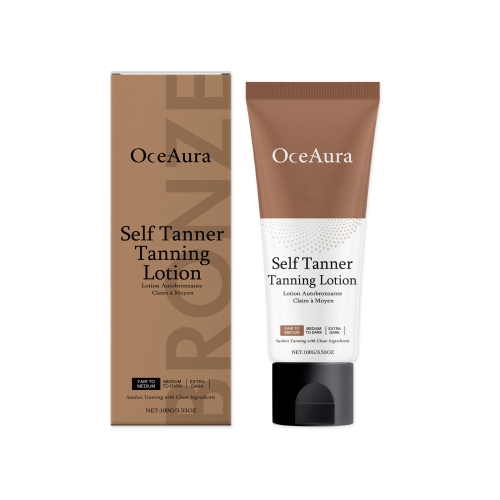 OceAura Hydrating, Moisturizing, Sun - Proof And Tanning Cream, Radiant, Natural Bronze Complexion, Gentle Herbal Essence Lotion - 5 - CJ