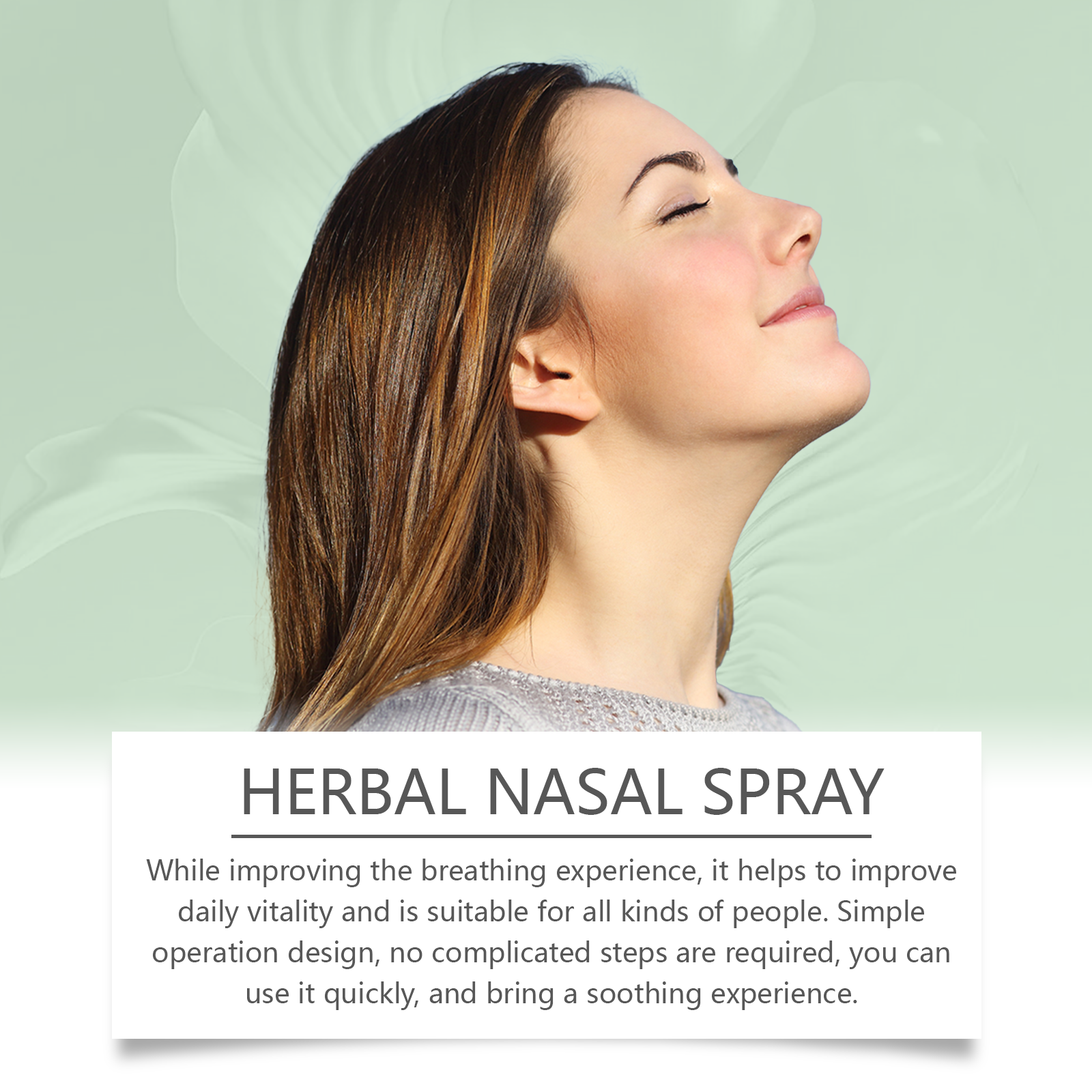 Houkea Herbal Nasal Spray, Soothing Nasal Discomfort Mild Cleansing Herbal Nasal Spray - 5 - CJ