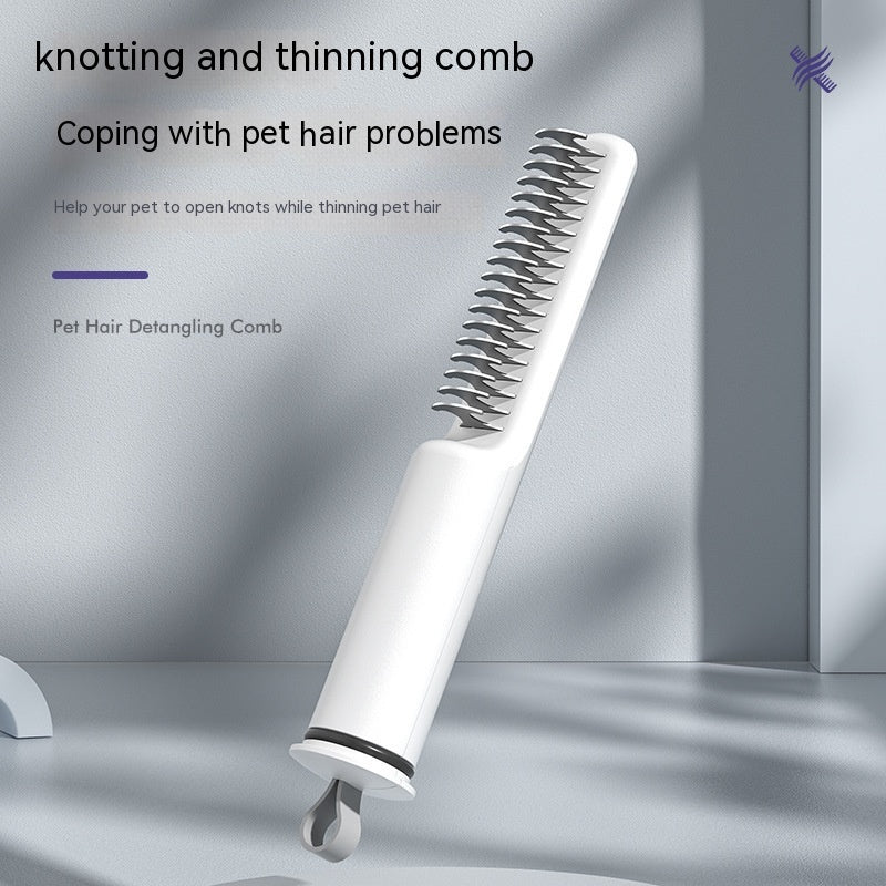 3in1 Pets Hair Unknotting Comb Hair Device Cat Pet Products - 0 - CJ - Knot Untying Comb - CJYD197381503CX