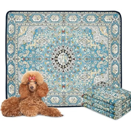 Qeils Washable Pee Pads For Dogs, 2 Pack Reusable Puppy Pads 36x41  Super Absorbent Leakproof Dog Training Pads, Non - Slip Potty Pads For Floor, Crate, Couch, Whelping Pads Litter Mat Pet Supplies - 5 - CJ