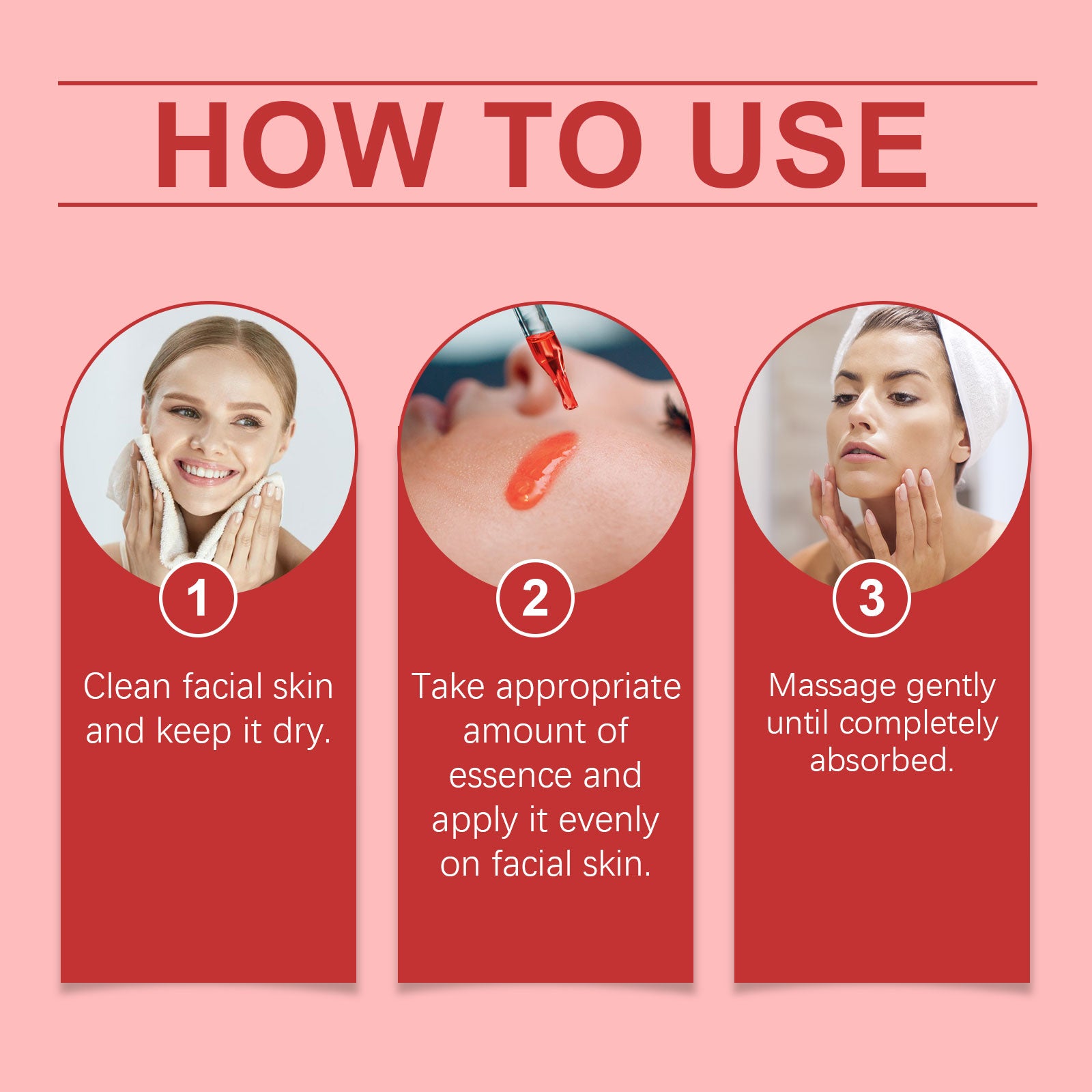 OUHOE Dragon Blood Essence, Facial Skin Contour Radiance Hydrating Moisturizing Essence - 5 - CJ