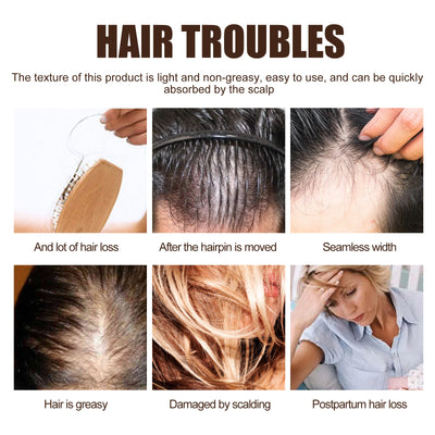EELHOE Intense Hair Serum Moisturizing Hair Repair Hair Root Thickening Hairline Strengthening Hair Treatment - 5 - CJ