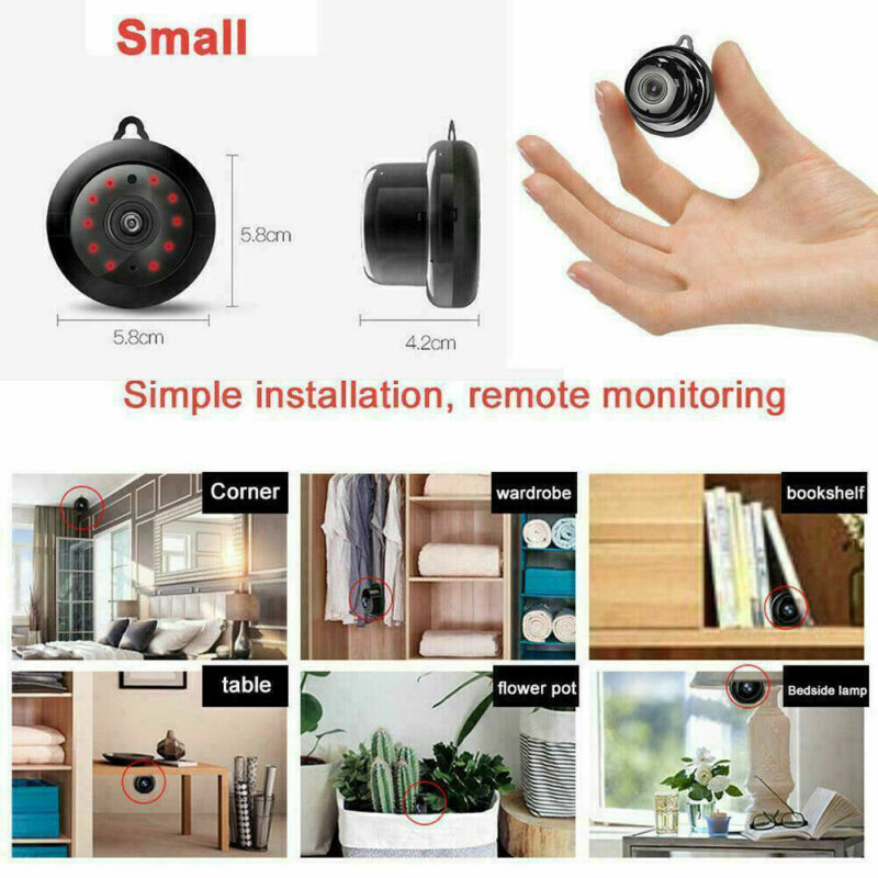 CCTV Camera WiFi 1080P Wireless IR Indoor Outdoor Security Night Vision Home CAM - 5 - CJ