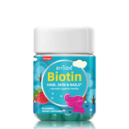 OEM ODM Ready Stock Fast Shipping Biotin Gummies Boost Immunity Power Skin Hair & Nail Health Multi Vitamin Supplement - 4 - CJ