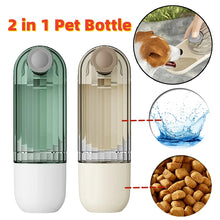 2 In 1 Pet Water Cup Segment Design Green Dog Walking Portable Drinking Cup Dog Feeding Supplies Pet Supplies Dog Walking Water Feeder Pets Products - 0 - CJ