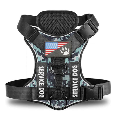 Large Dog Tactical Chest Strap Vest - 0 - CJ