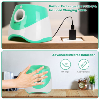 1Pc Automatic Dog Ball Launcher Included 6 Tennis Balls Dog With 3 Adjustable Launch Distance Interactive Ball Thrower Fetch Machine For Small Medium Dogs - 5 - CJ