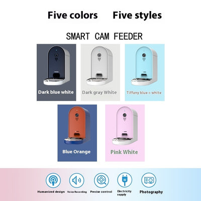 Smart Pet Feeder Automatic Feeding Remote Monitoring - 0 - CJ