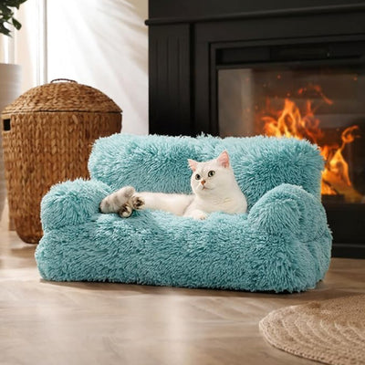 Solid Color Removable And Washable Portable Winter Warm Cat Nest - 0 - CJ