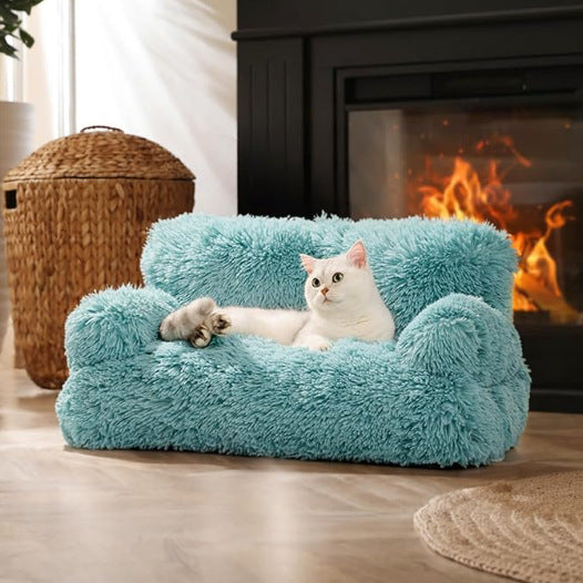 Solid Color Removable And Washable Portable Winter Warm Cat Nest - 0 - CJ
